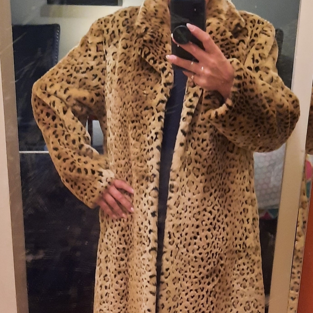Faux Fur Coat excellent condition